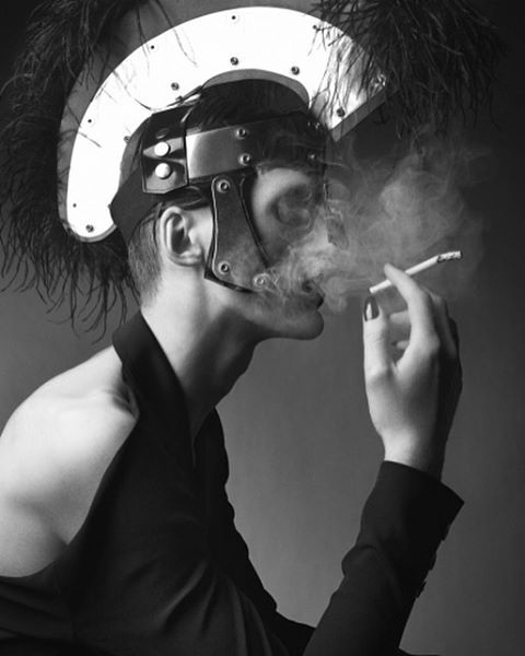 Gareth Pugh photographed by Sølve Sundsbø for Arena Homme +, styling Katie Grand ⚡️
