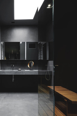 Grey and black themes bathroom..always liked it&hellip;.