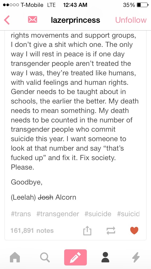 blissfulmuse:  This is so fucking important.  Her mom intends to remove her suicide