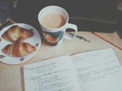 astudyincoffee:  Croissants, tea and some mythology! 
