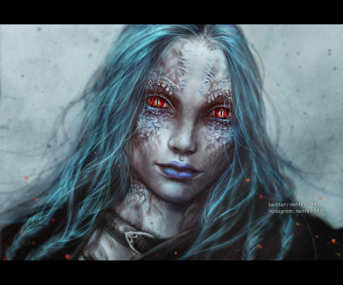 Jormungandr, the World Serpent from God Of War 4 in humanized form. Gosh I fucking love that game, w