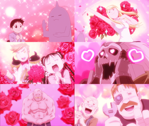 elizabethmustang:  Fmab Meme: Four Colors (4/4)  Pink  