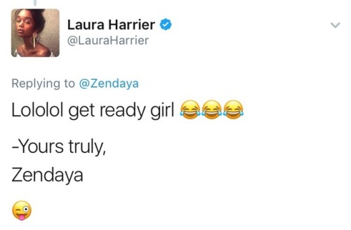 mspurple23: Zendaya and Laura Trolling