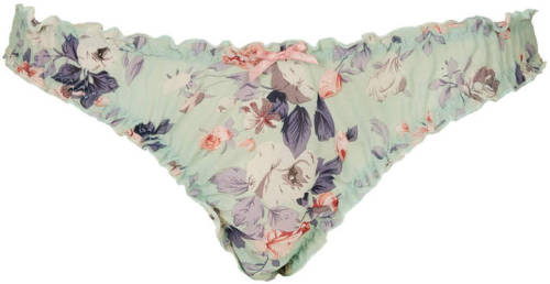 Mini vintage floral knickers by Topshop 