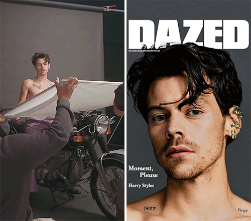HARRY FOR DAZED WINTER 2021