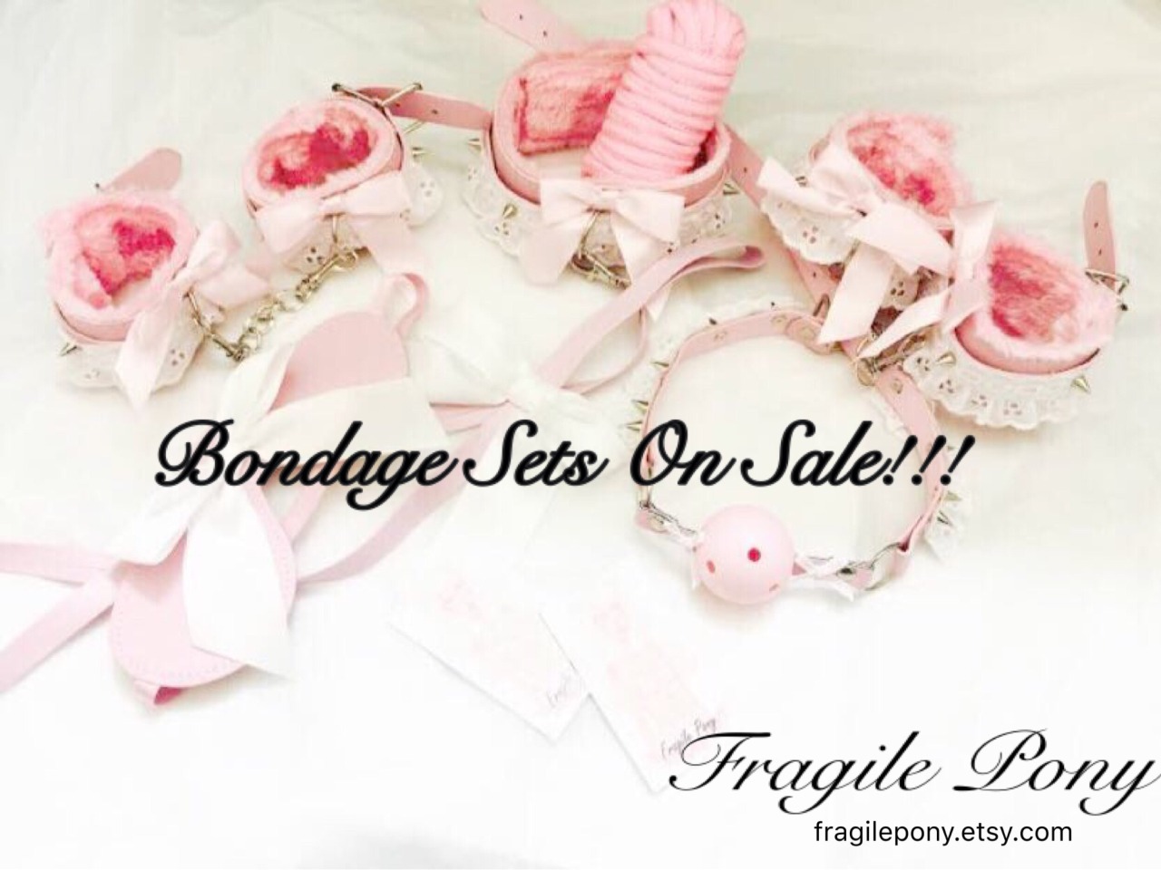 fragilepony:  Bondage sets are on Sale at Fragile Pony for a limited time get yours