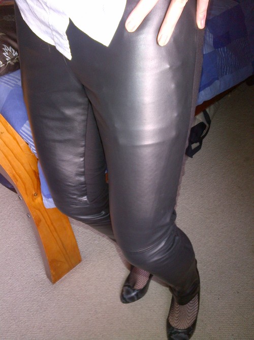 whipmeveryhard:My suspender bumps are VERY obvious tonight - I wonder what reaction I will get when 
