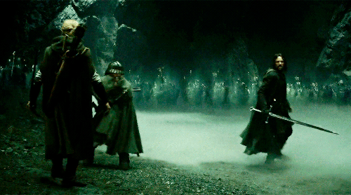 tlotrgifs:The Three Hunters