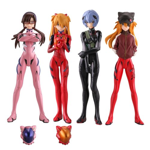 I love these figures! Rebuild of Evangelion Heroine anthology 4 Q Plug Suit Edition [Part2] 