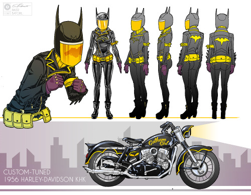 e-carpenter: It only took most of the month but my submission for the projectrooftop Batgirl re