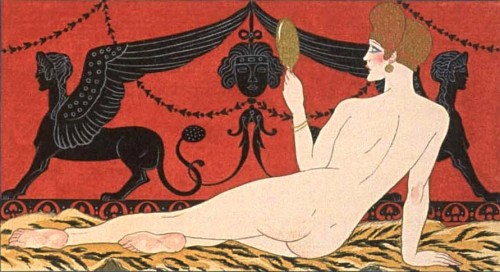 the-evil-clergyman:Illustrations from Marcel Schwob’s Vie Imaginaires by Georges Barbier (1929)