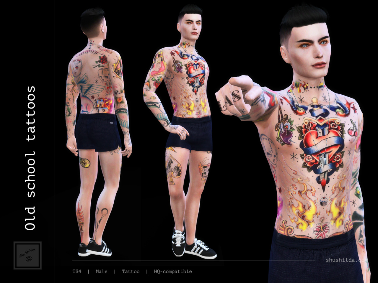 TUTORIAL How To Make Custom Tattoos for The Sims 4