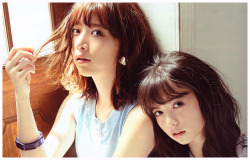 46pic:  Nanami Hashimoto × Asuka Saito -