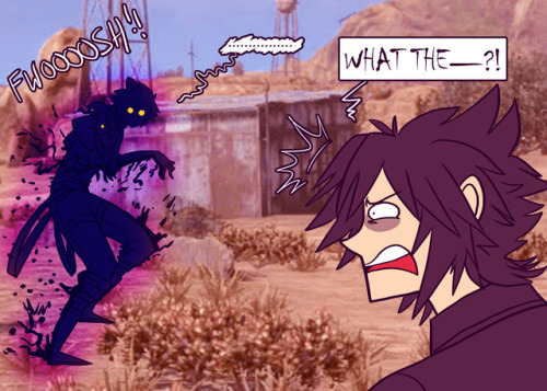 destiny-islanders: You guys really, really wanted to know how the Chocobros would react to Anti-Form (there were way more where this ask compilation came from hahaha). I held off on making a doodle for a while because I just couldn’t imagine any silliness