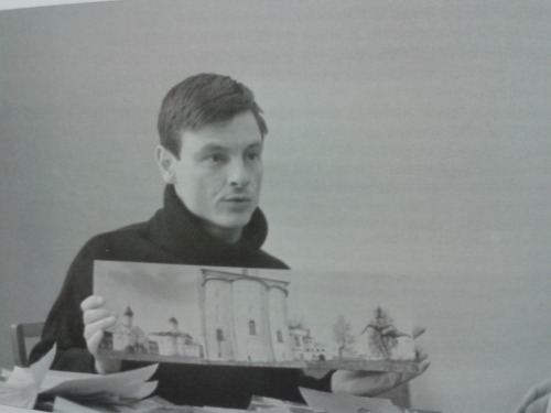 c-inefilia:  Tarkovsky working on Ivan’s Childhood (G. Ter-Ovanesov) 
