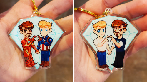  @tifftac is the genius behind one of our treasures! Check out this vibrant double sided SteveTony c