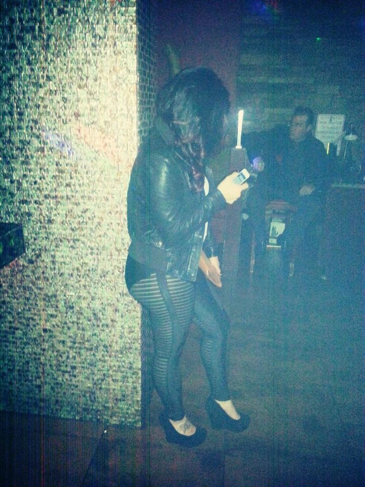 Something about a woman with;