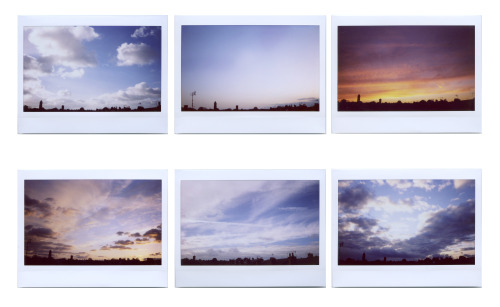 Polaroids I have been taking for a few months now from my loft window. Finally gotten round to scann