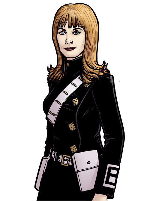 pauljhanley: Companion sketch #23: Space Security Service agent Sara Kingdom.