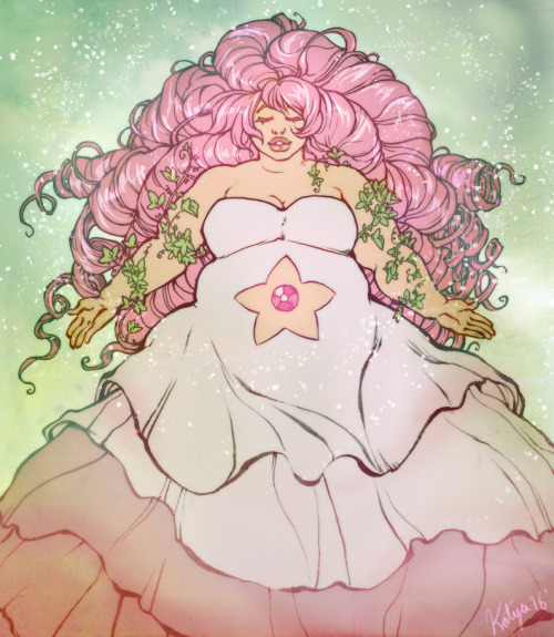 katyamondfische:crystal vinesthis is a drawing i did waayyy back for inktober actually, but at the t