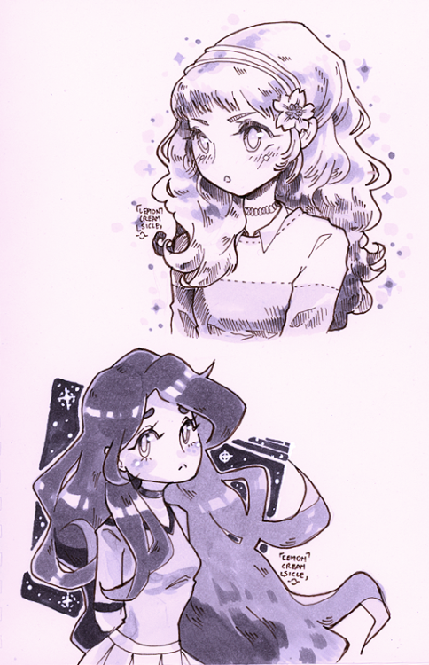 just some quick sketchesreally diggin these copics