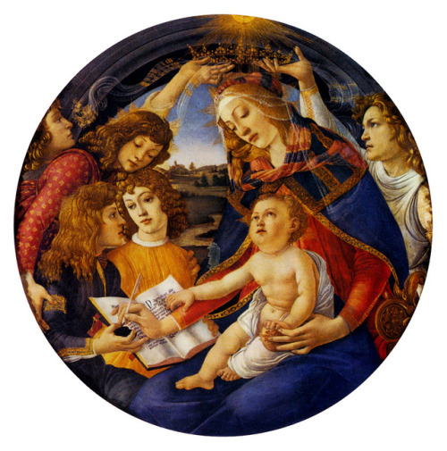 Madonna of the Magnificat by Sandro Boticelli