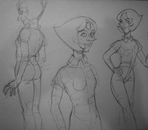 crabartsticles:  Pearl in sitcom attire from Chille Tid. 