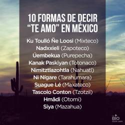 raudiel:  10 Formas de Decir “Te Amo” en México.10 Ways to say “I love you” in Mexico.