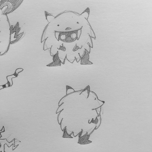 Pokemon beta sketches