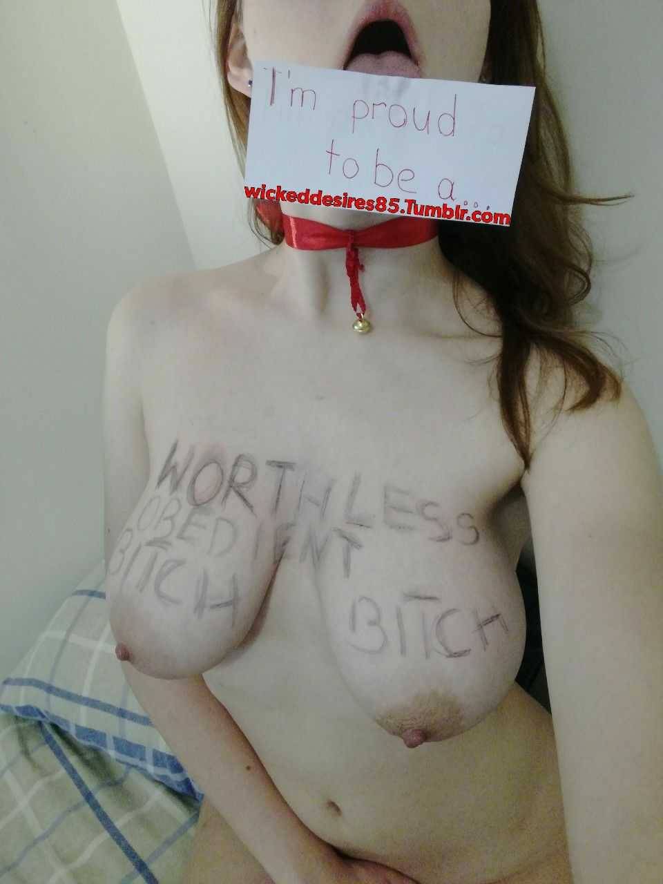 wickeddesires85:  And we have the first ever proudest cunt winner, @missobedientbitch.