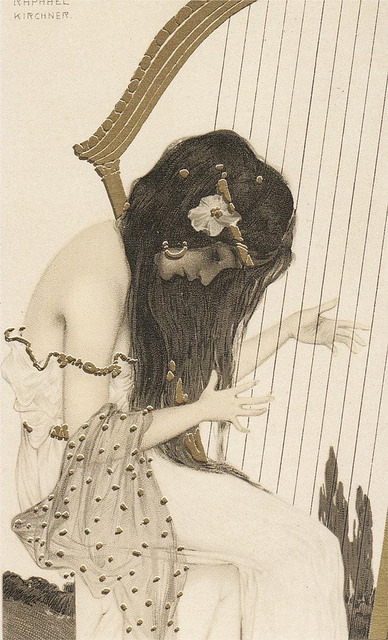 silenceforthesoul:Greek Virgins — Raphael Kirchner (1900) on Flickr.