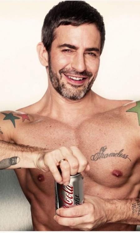 hotguysandvids:  fuck-yeah-male-celebs:  🌈 MARC JACOBS  That’s what Harry Louis got to work with