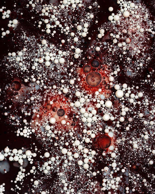 showslow:Paintings of Blood and Milk by Frederic Fontenoy