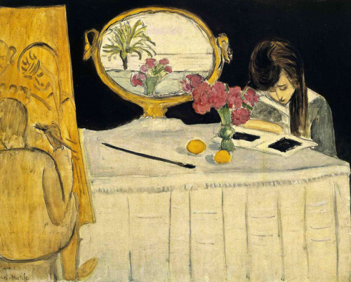 visitorscasino:Henri Matisse, La Leçon de peinture or La Séance de peinture[The Painti