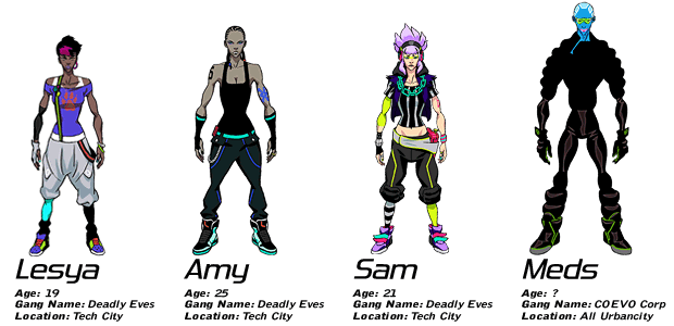 thebestfemale:  urbancee:  Stunning character sheets for the new show Urbance! 