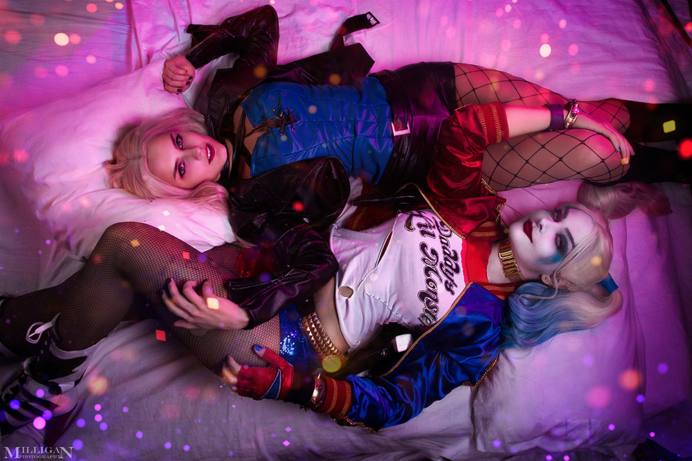   Harley Quinn &amp; Black Canary Marika Greek as HarleyJerryRevy as Canary