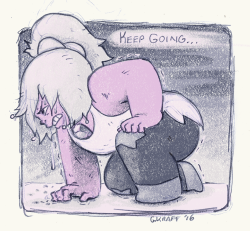 gracekraft:  a little self-motivational sketch