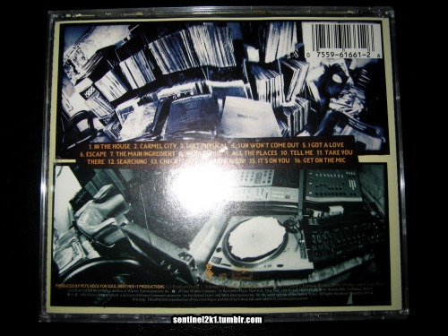 Pete Rock & C.L. Smooth: The Main Ingredient© 1994 Elektra Records—–Professional Rev