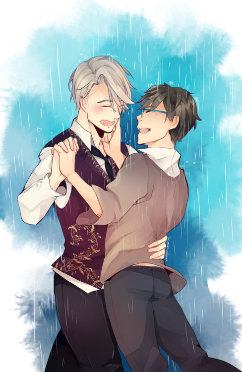 crimson-chains:A commission for @lucycamuiAn amazing Cinderella AU fan fic! :D“Prince Victor, I am a