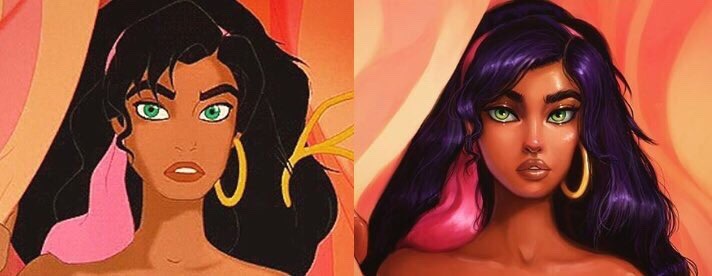 golden-melanin:  Look at these incredible reinterpretations and color studies of