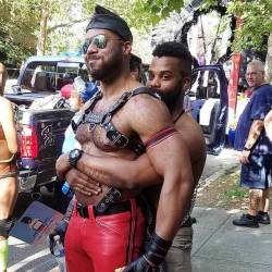 Black Men of leather