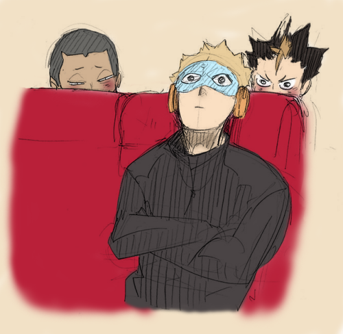 hai-ba:tanaka probably bought him that eye mask yall know i had to color it 