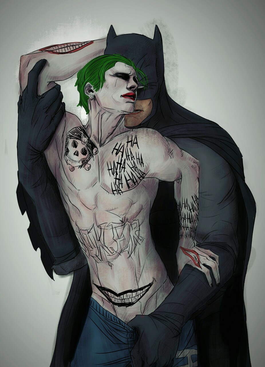 Batman and Joker are Jungian darlings — thedesertviking: Anon suggested  joker with his low...
