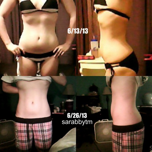 13 day progress photo.