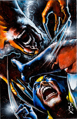 wolverineholic:  Sabretooth Vol 1 #3 (1993) cover by Mark Texeira