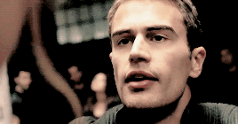 iamdivergent1701:  “Maybe I’m already sure, “ he says, “and I just don’t want to frighten you.” I laugh a little. “Then you should know better.” “Fine,” he says. “Then I love you.”