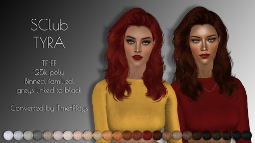 Eight random female hair retexturesClick to name for view anglesSClub Ana (SFS / Mediafire)SClub Tyr