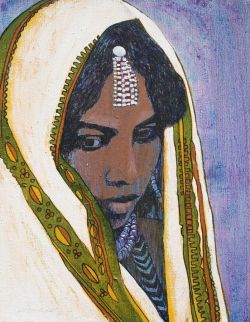 fyblackwomenart:    Ethiopian Woman by J