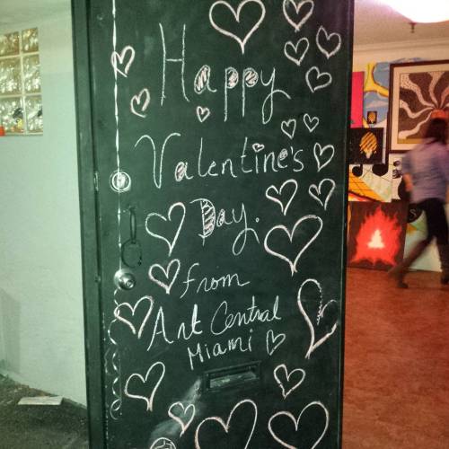 miami-maryan: #QPH #QuePasaHialeah @artcentralmiami turning up for #Valentinesday (at Art Central Mi