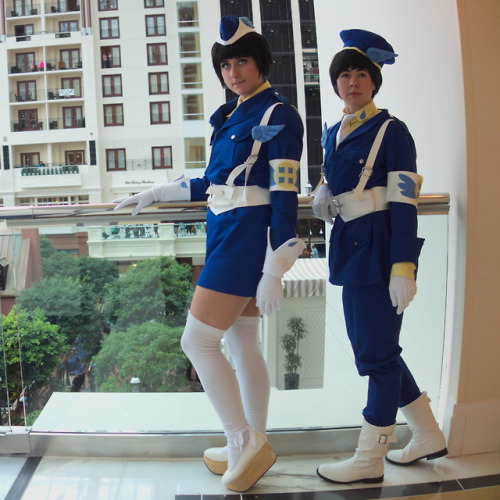 havinghorns: I had so much fun being Subaru with @appledress as Hokuto at Katsucon! We both reread Tokyo Babylon recently and cried like babies, so it just had to happen.  I thought no one would recognize us, but we actually had a lot of people come